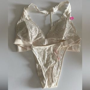 Pink Victoria's Secret Lace Bralette